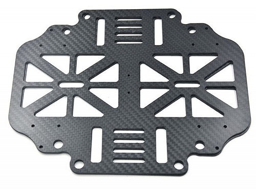 碳纤维板异形件制品 碳纤维板厚板材铣槽雕