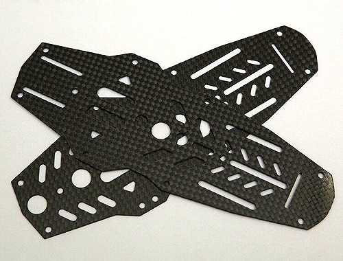 3K碳板雕刻碳纤维板CNC碳纤维板材定制