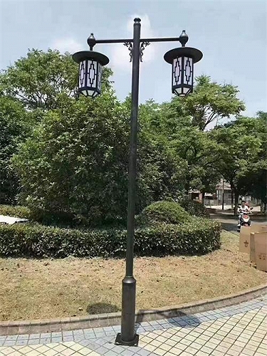 山东济宁家用3米4米仿古庭院灯供应厂家