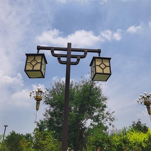 山东滨州古典庭院灯4米公园路灯供应厂家