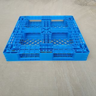 多规格塑料托盘 蓝色仓库货架防潮垫板