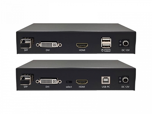 HDMI &amp; DVI无压光纤KVM延长器
